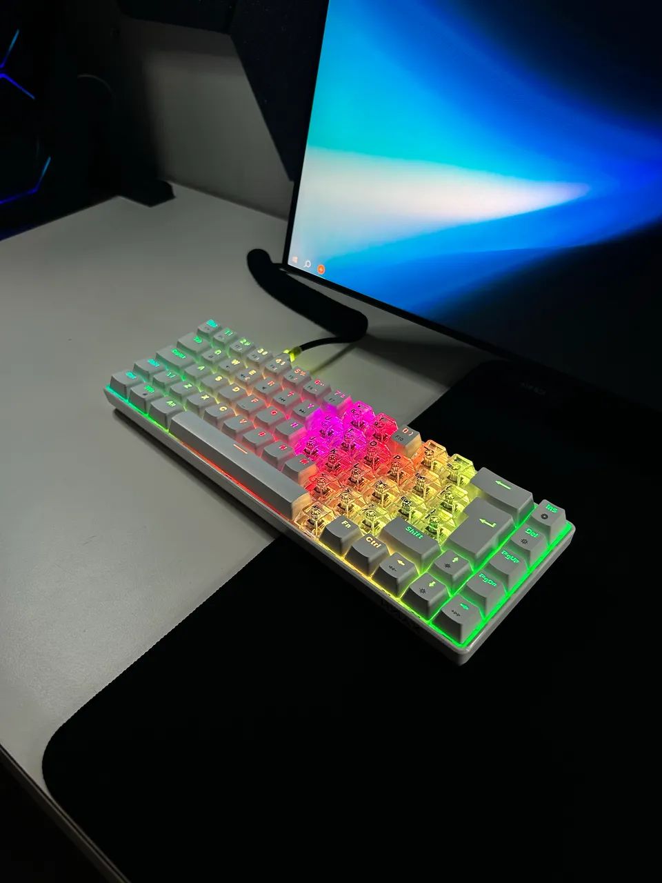 TECLADO MECÂNICO HYRAX THUNDER PRO  - Foto 3