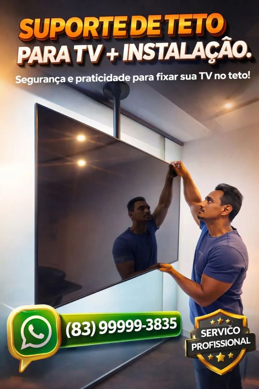 Suporte de teto para TV 