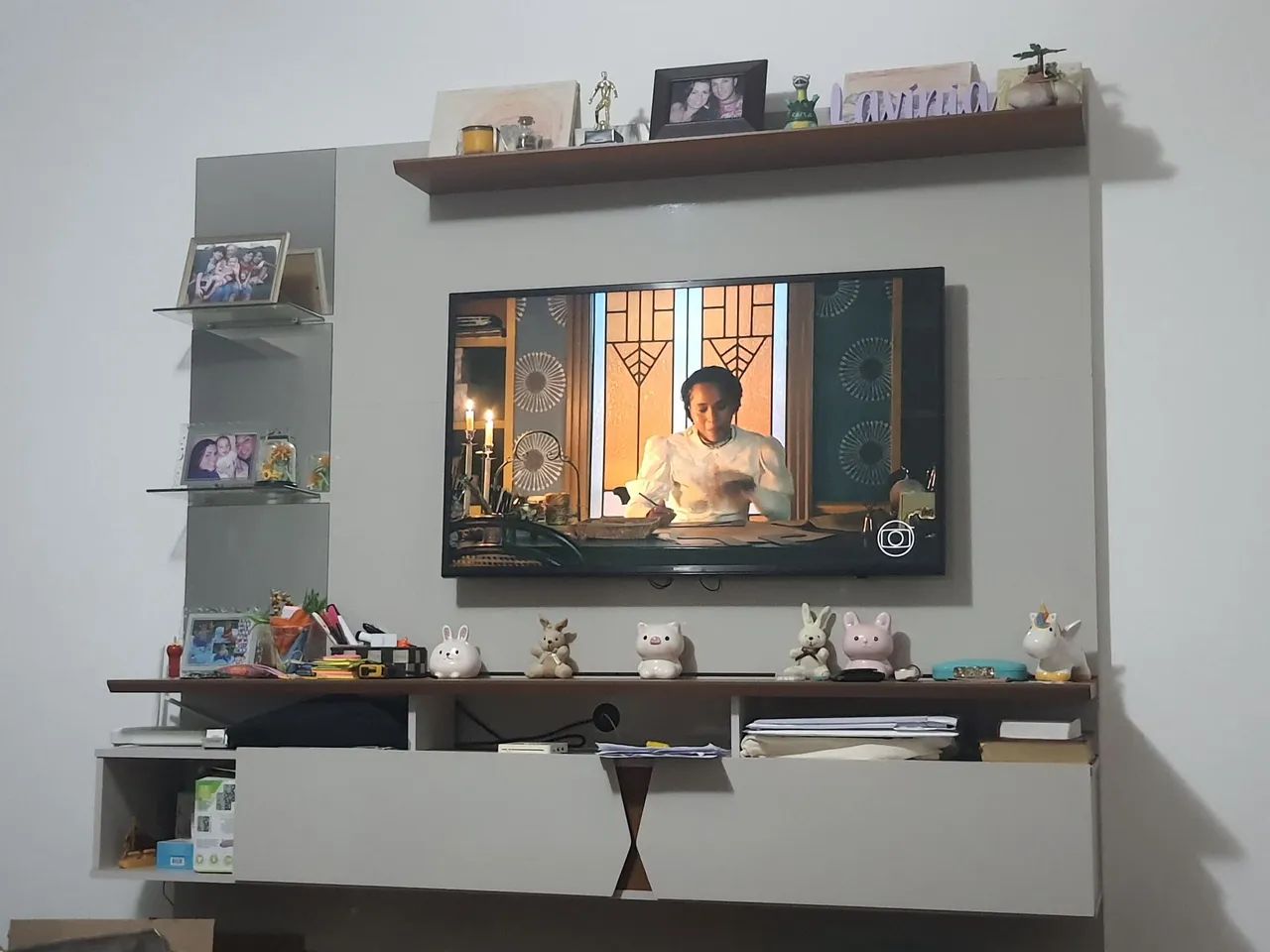 Painel de TV Com Espelho - Foto 2