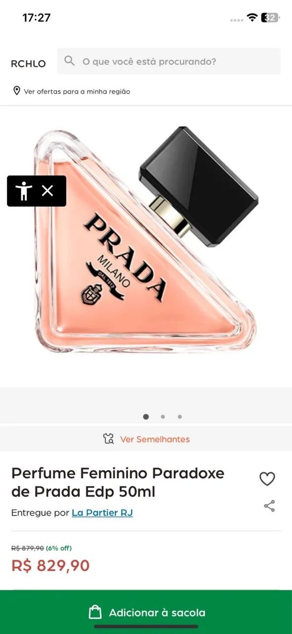 perfume prada paradoxe intense - Foto 3