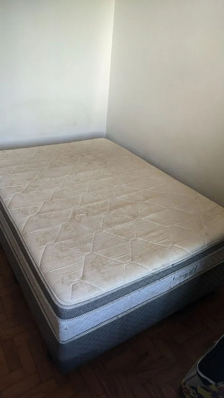 Cama de casal gubbio conjugado de molas