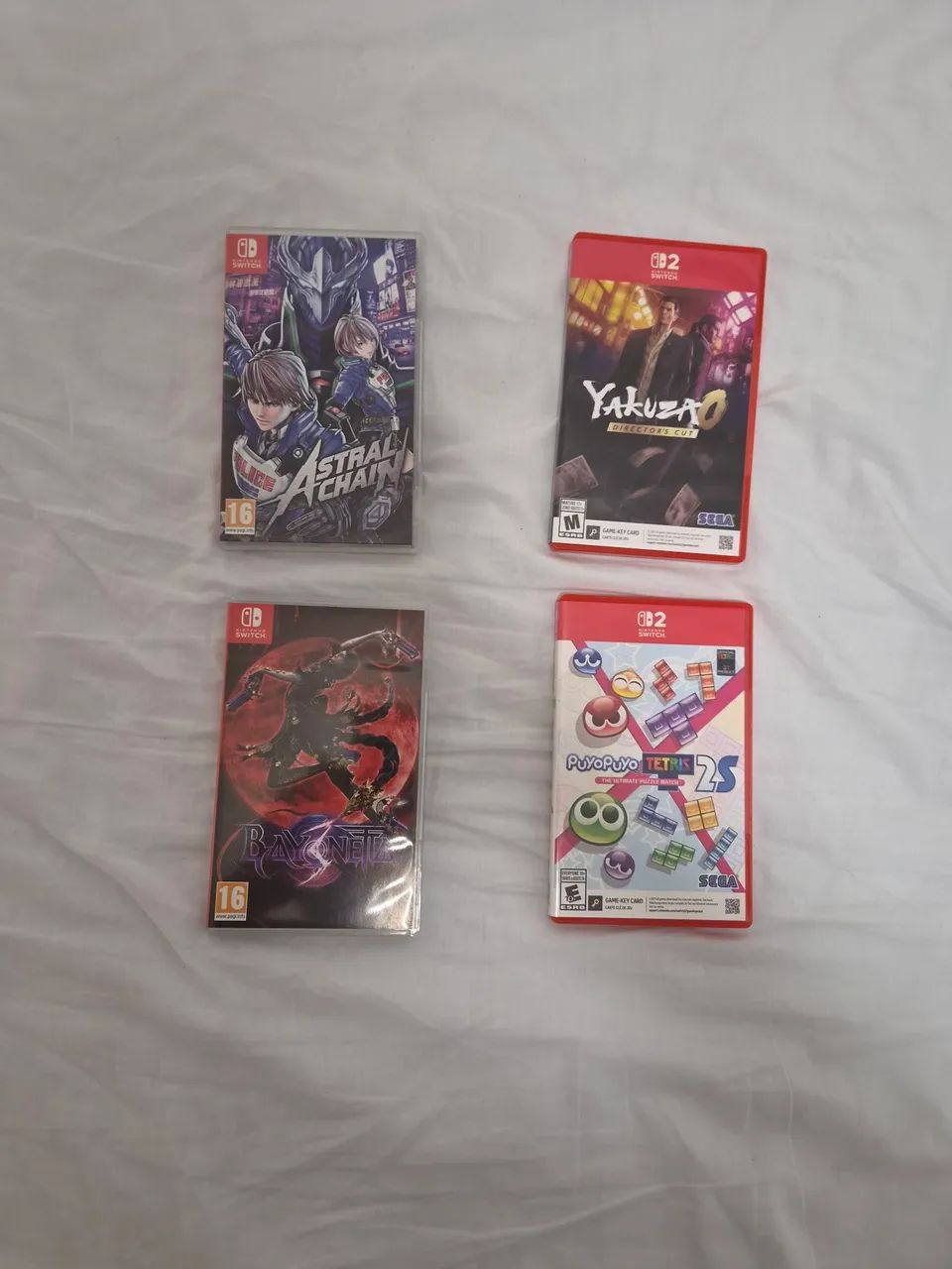 Jogos de Switch 1 e 2