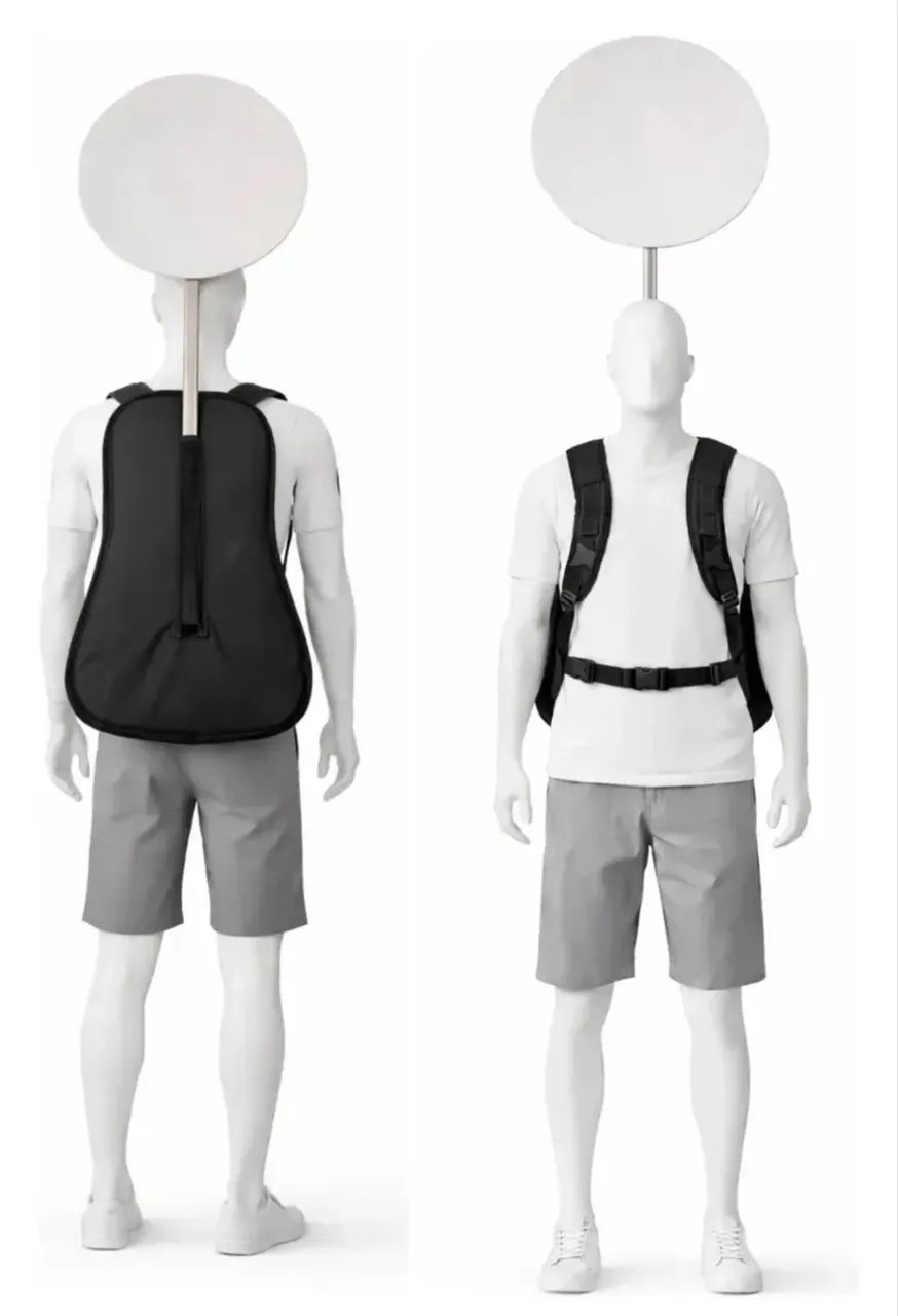 Mochila caixa sem haste pirulito  - Foto 4