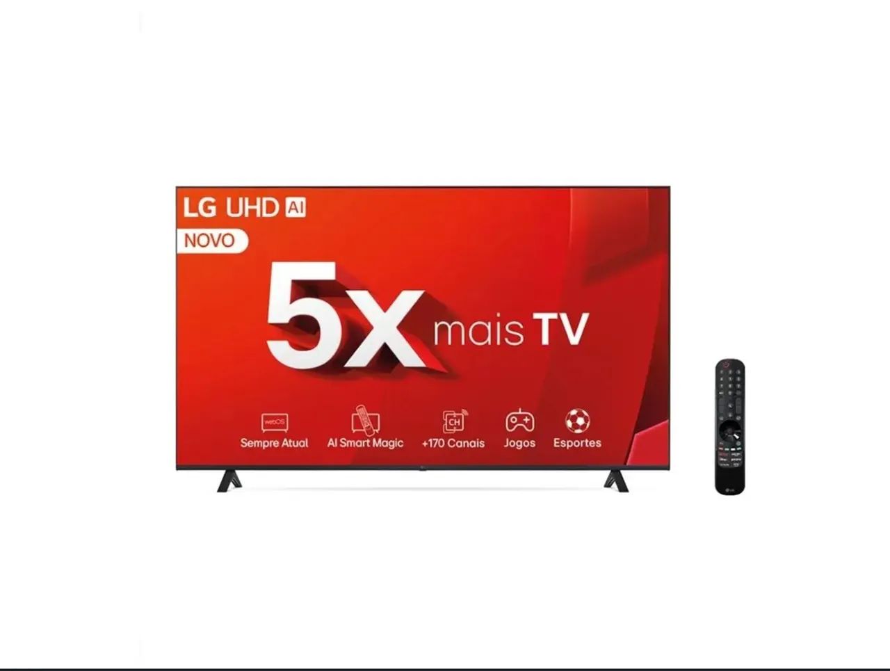 Vendendo smart tv LG 75 polegadas semi-nova