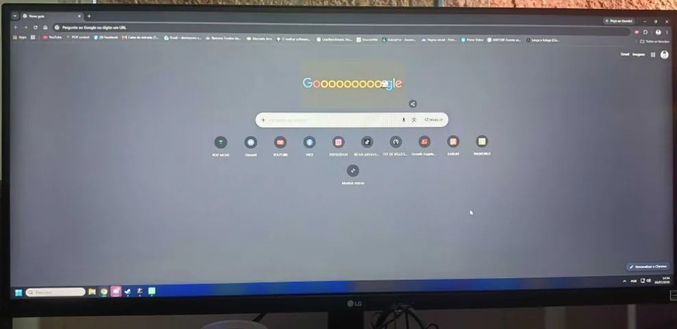 Monitor Gamer LG Ultrawide de 34 polegadas!