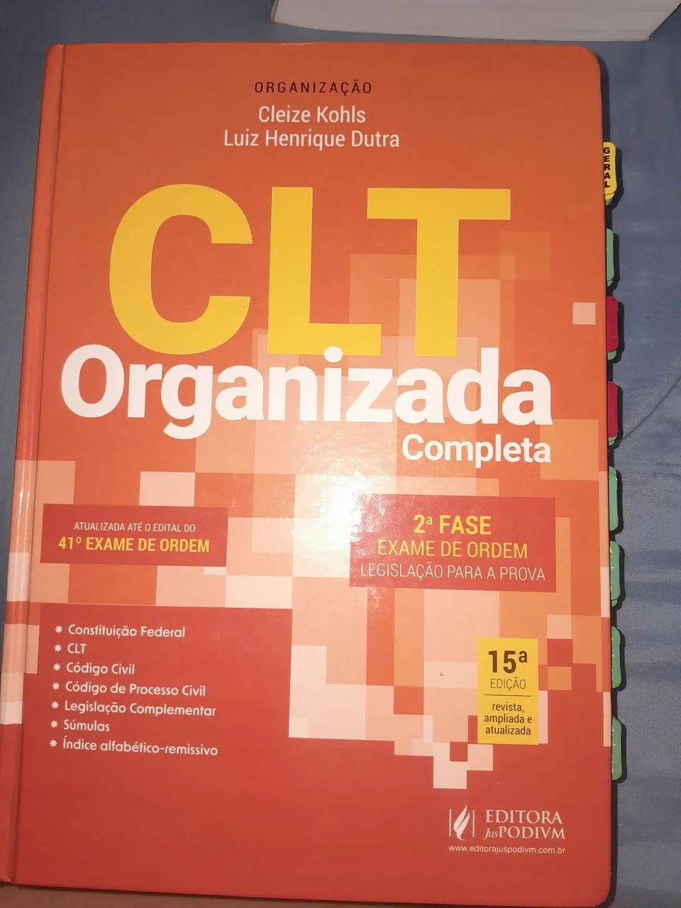 CLT ORGANIZADA COMPLETA
