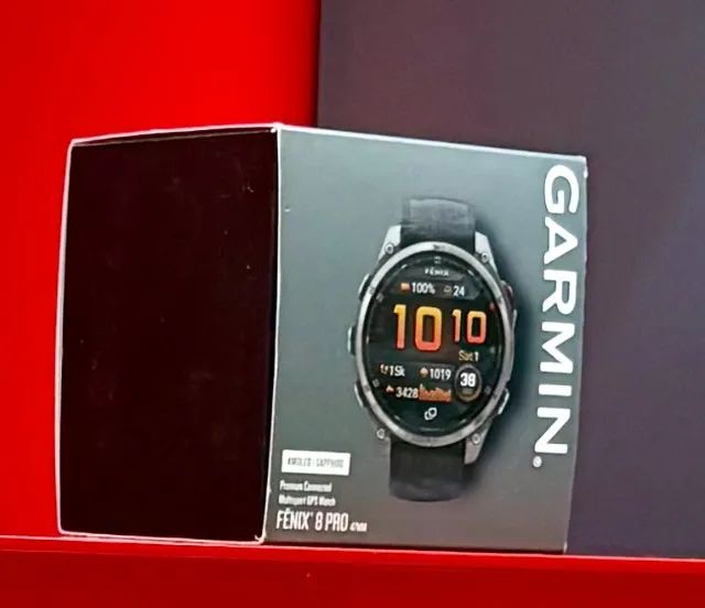 Garmin Relógio Fenix 8 PRO AMOLED - TITANIUM - GRAPHITE / BLACK - 47MM