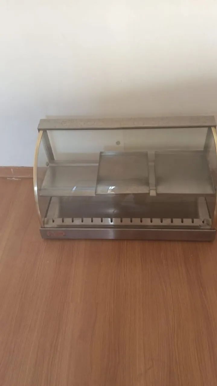 Vitrine de salgados 