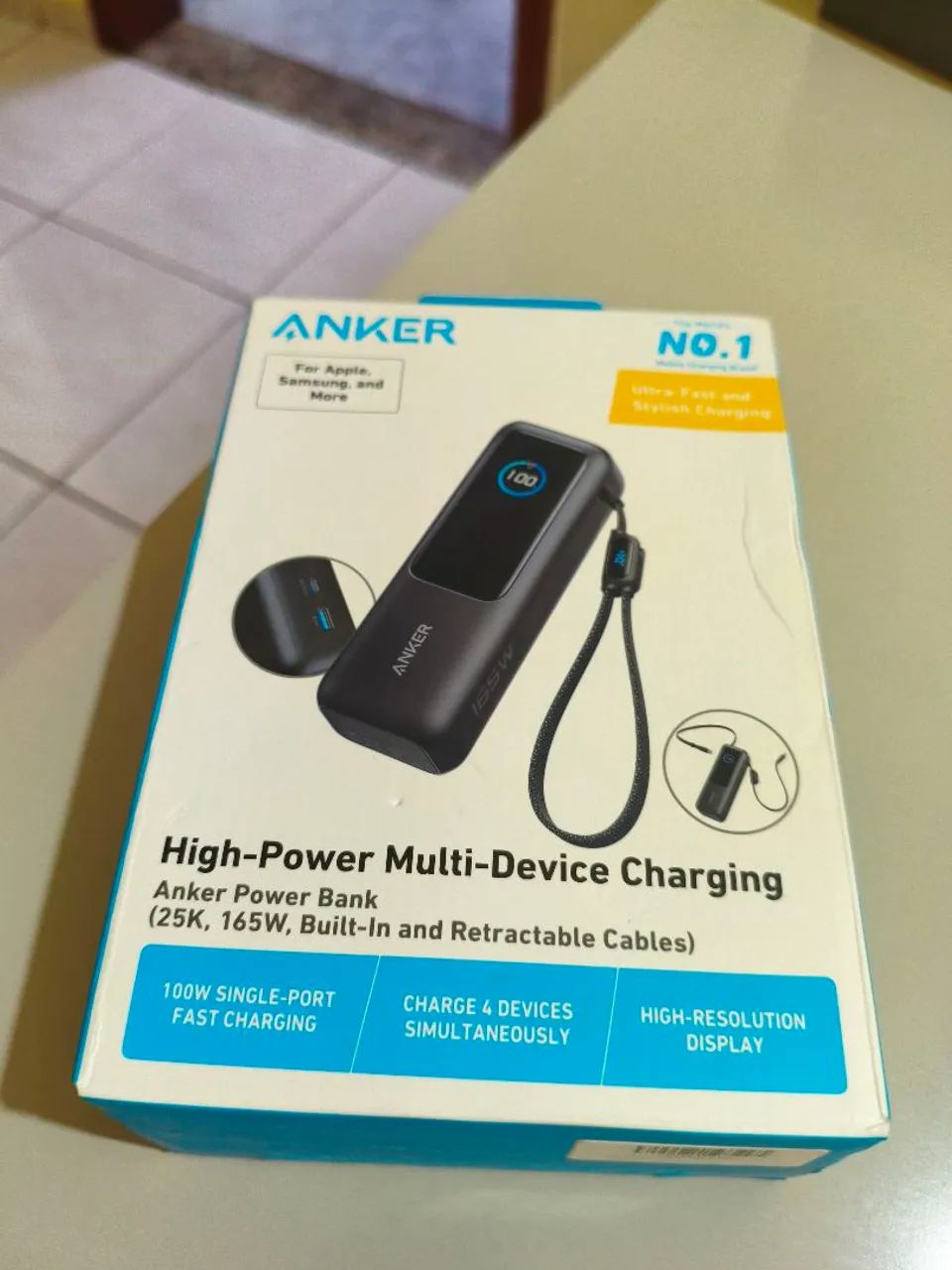 Power bank anker sem uso novo - Foto 3