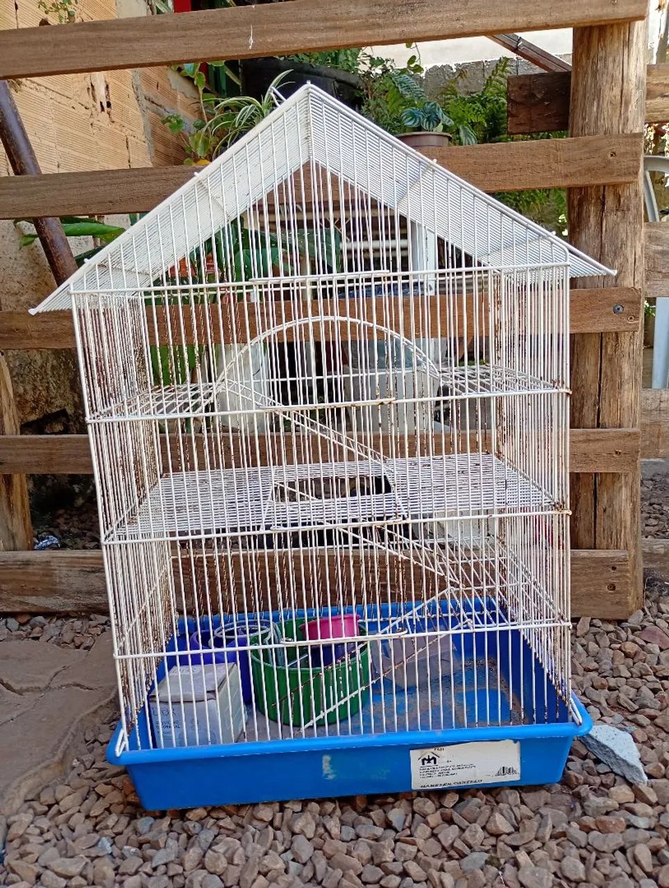 Gaiola para hamister 