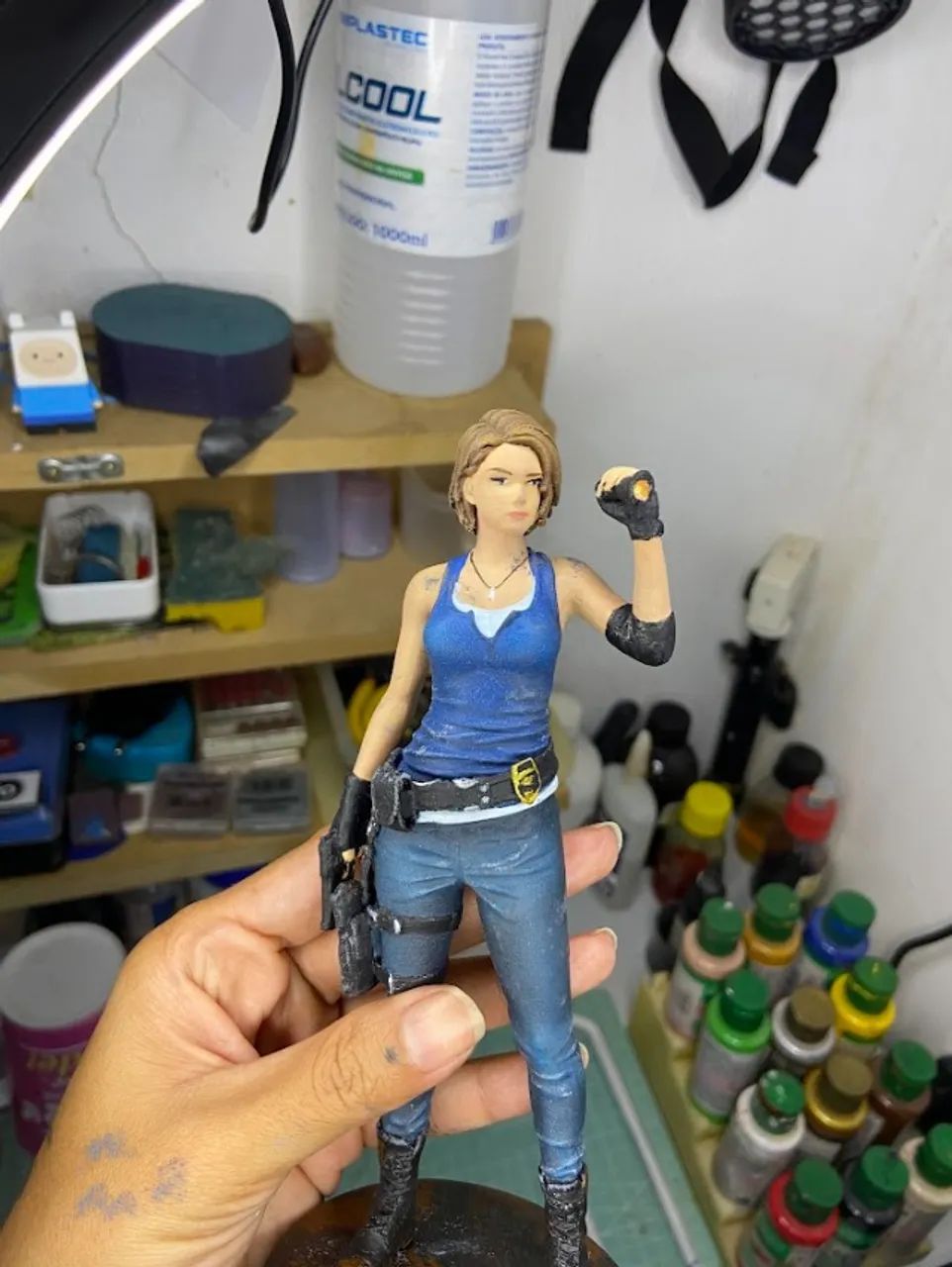 Boneco Figure Jill Valentine - Resident Evil - Impressão 3D - Foto 2
