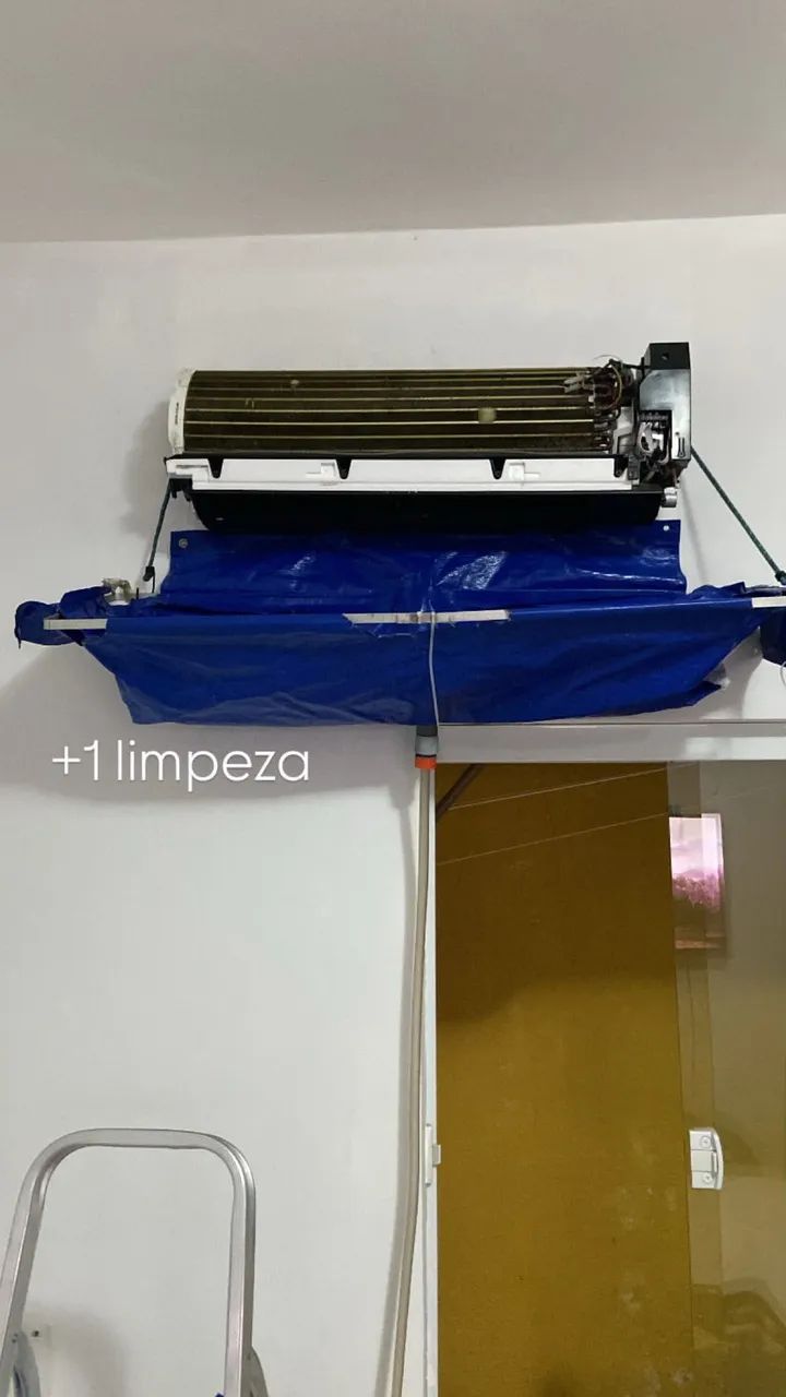 Instalação de ar condicionado limpeza  - Foto 2