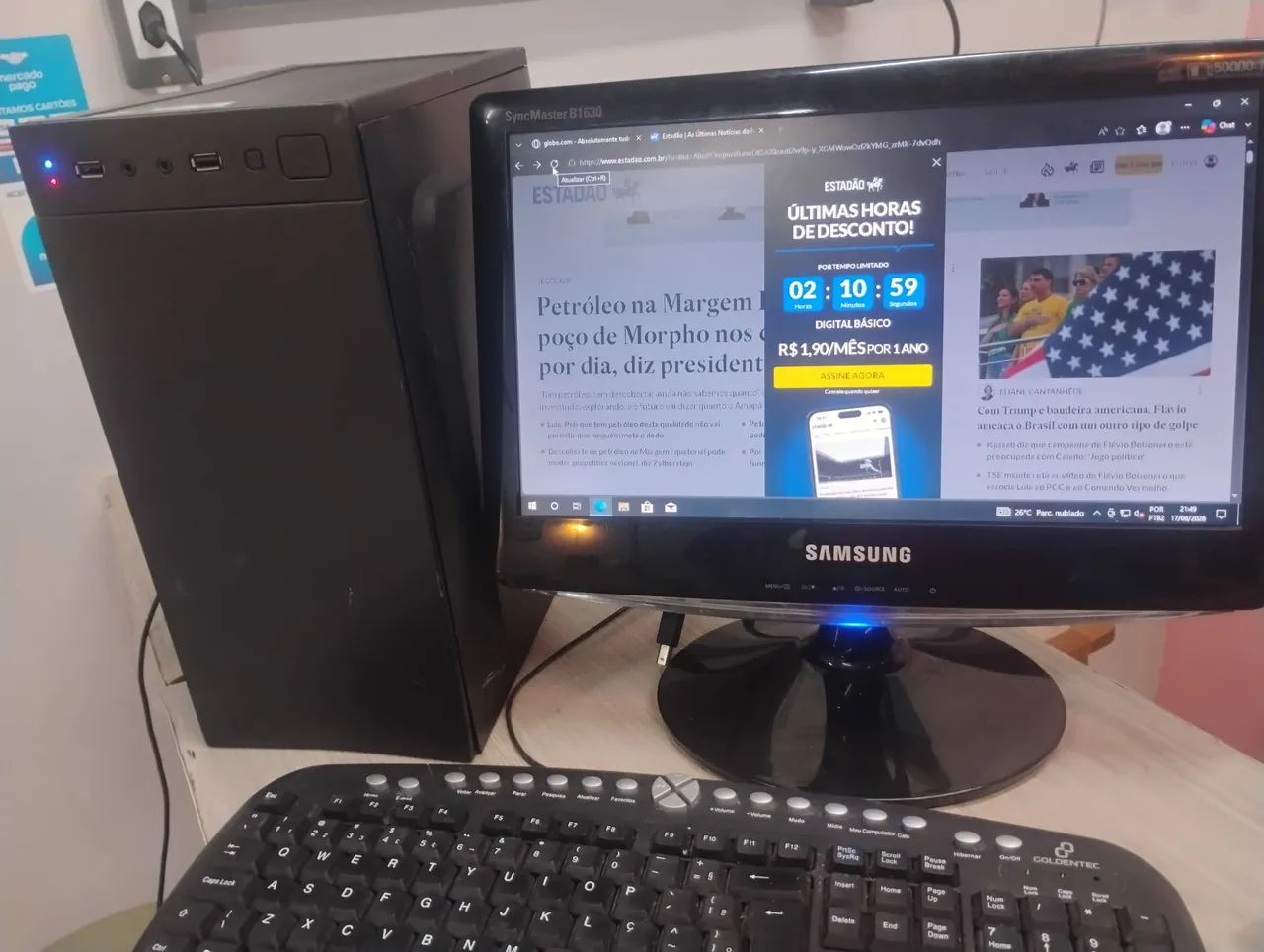 Computador i3 > aceito cartão  - Foto 5