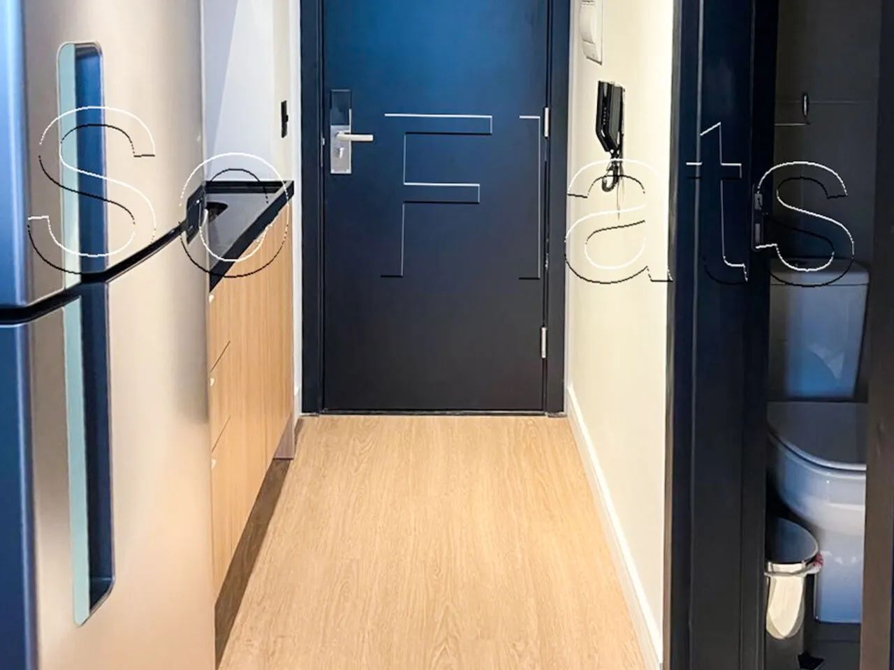 Studio Mobiliado Alphaville 28m² Suíte Varanda Garagem Sky Design Venda - Foto 4