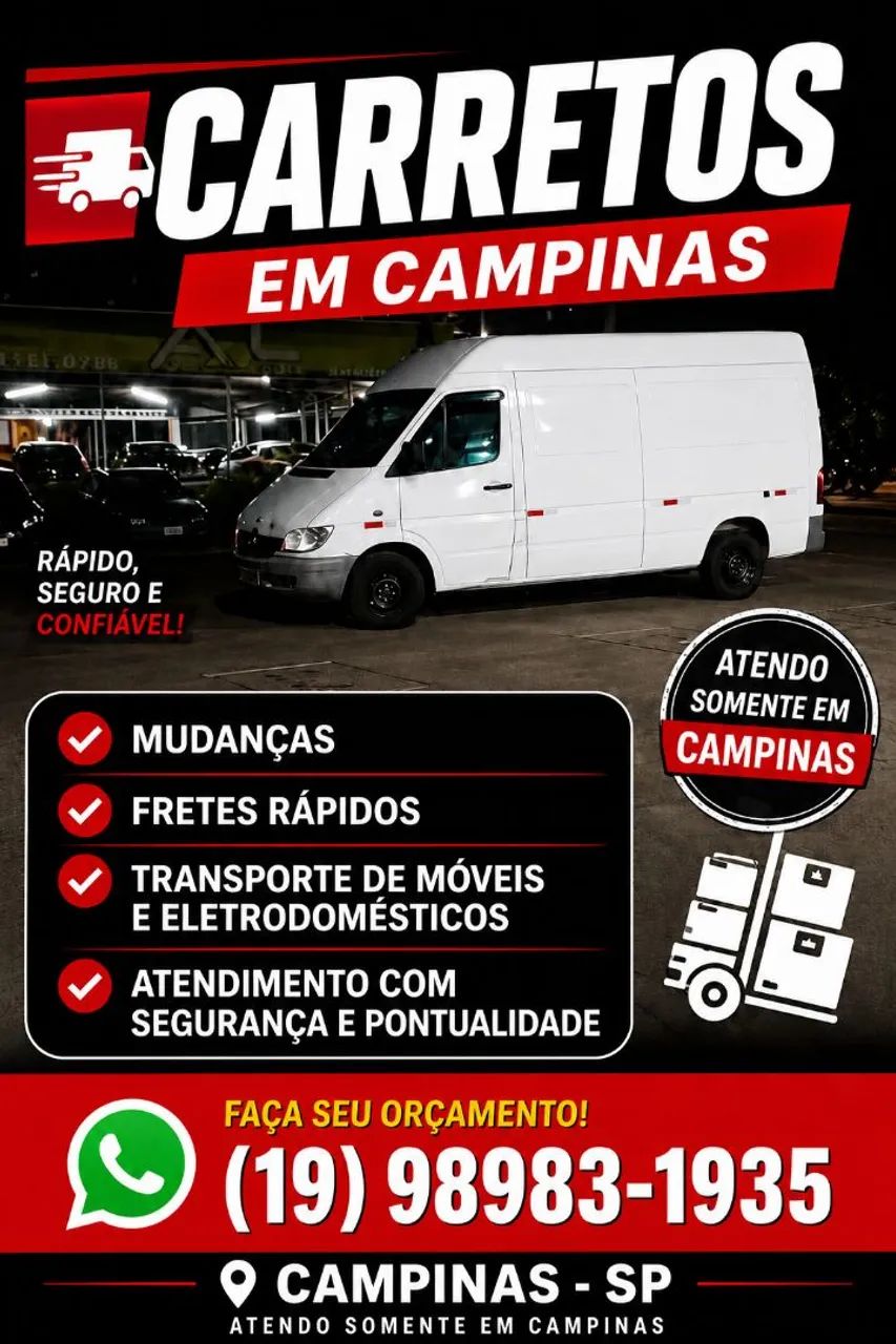 Carretos à partir de 150$