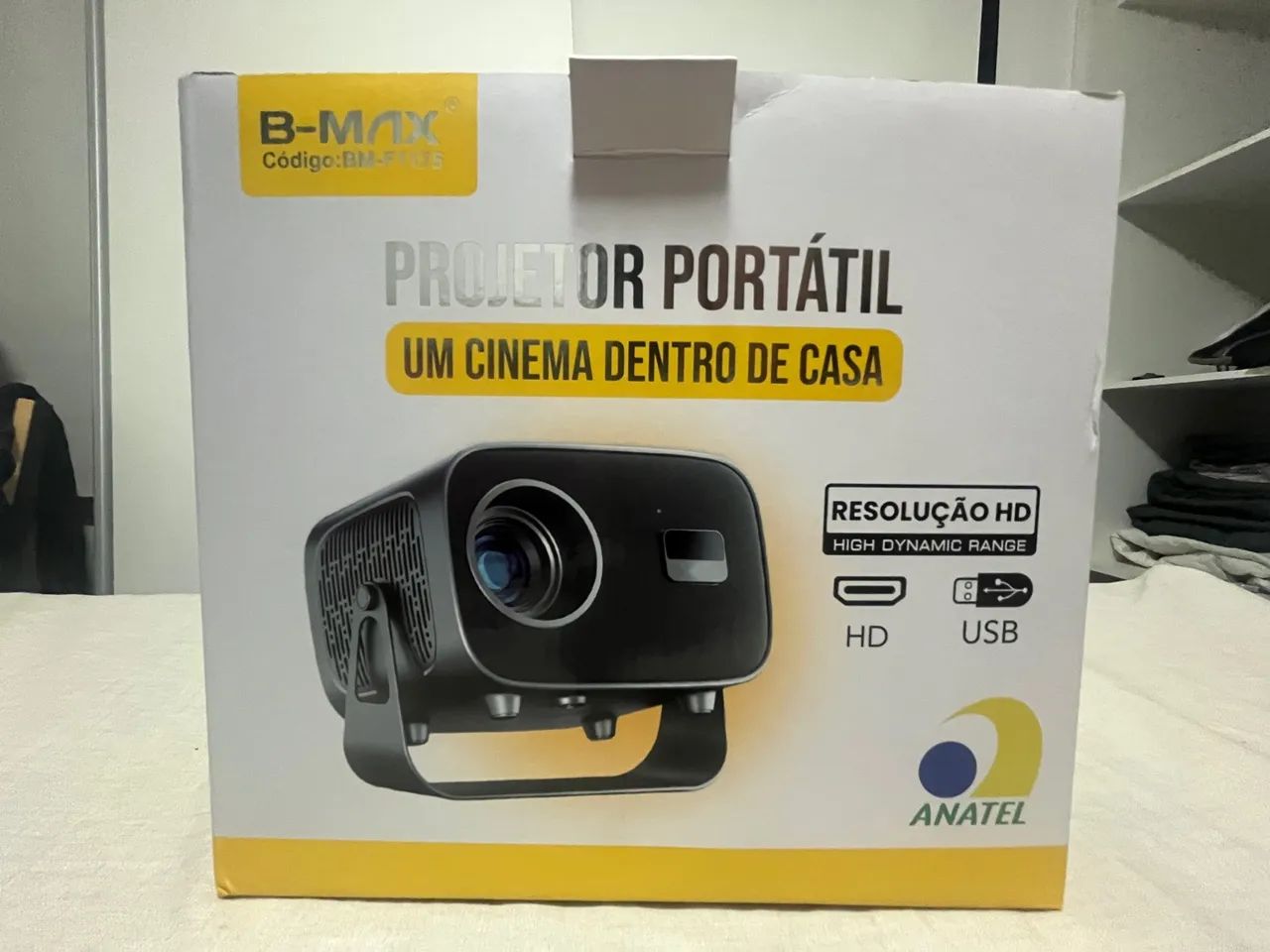 Projetor + Tela 150 Polegadas! 