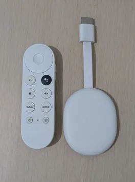 Chromecast 4 - 4k Android TV | Parcelo no cartão