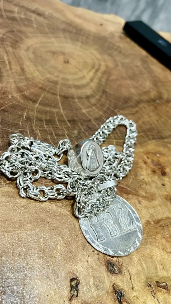 Cordão de prata  - Foto 4