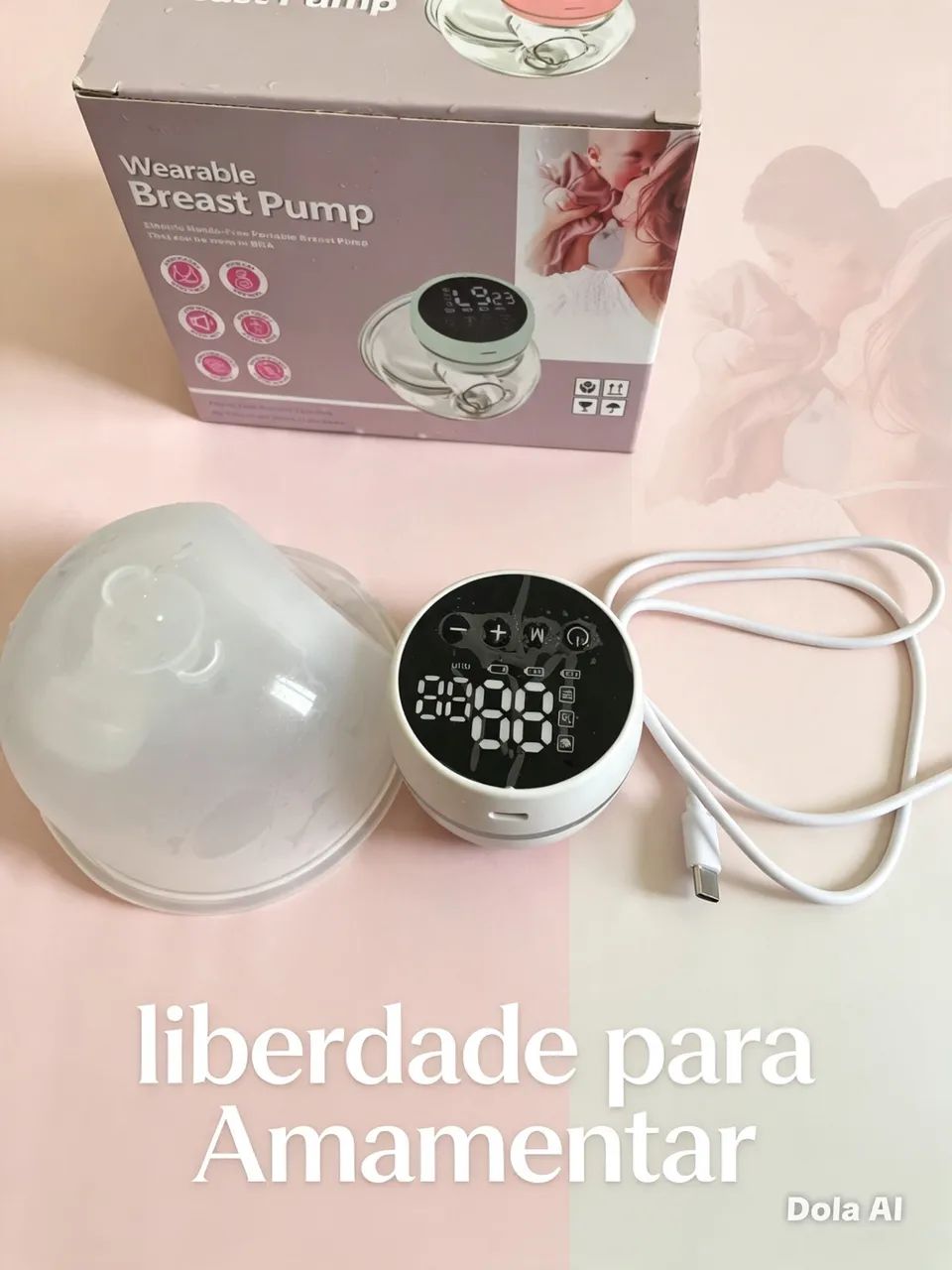 Bomba elétrica amamentação  - Foto 4
