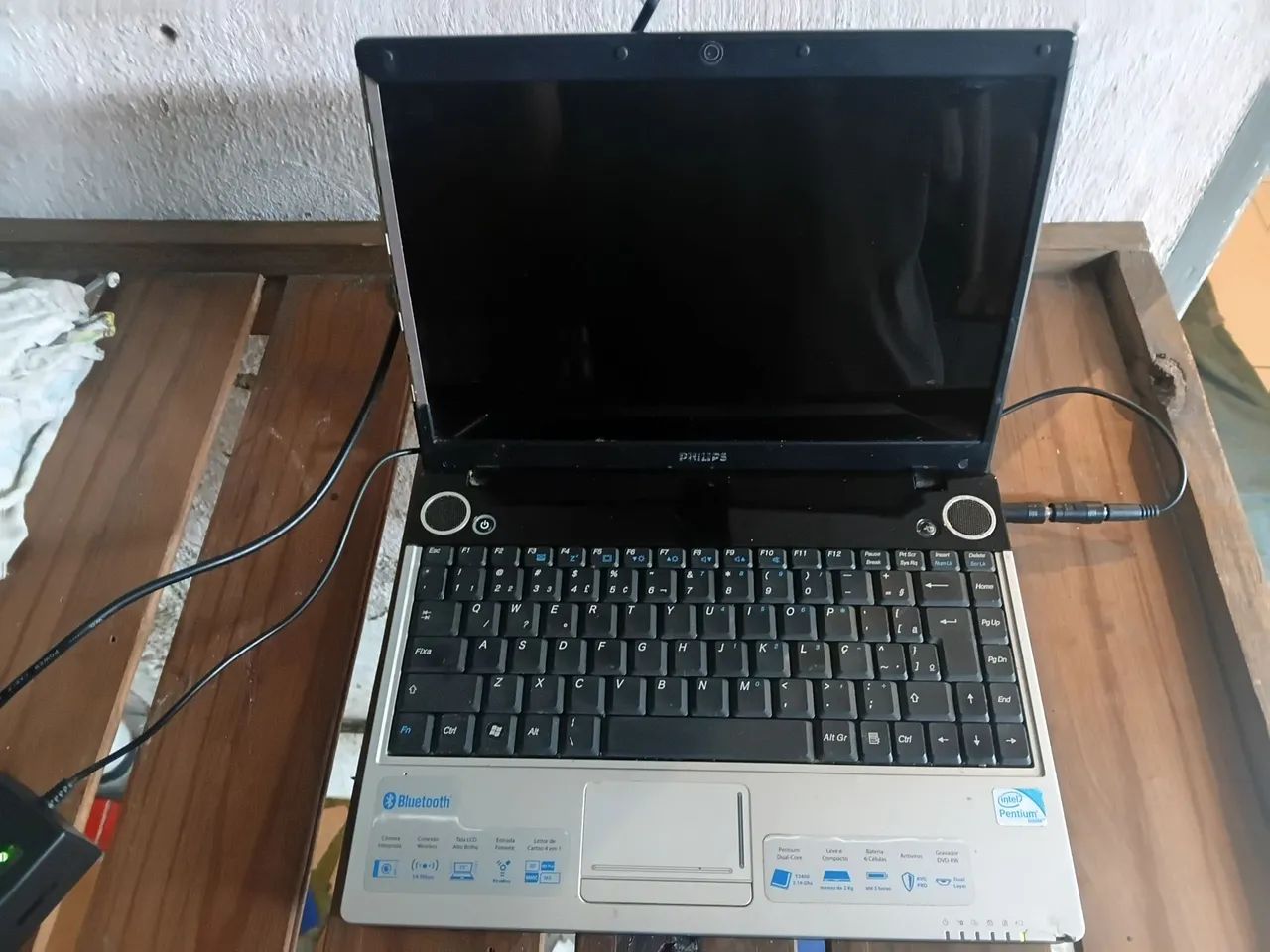 Notebook philips 13nb conserto ou retirada de peças  - Foto 2