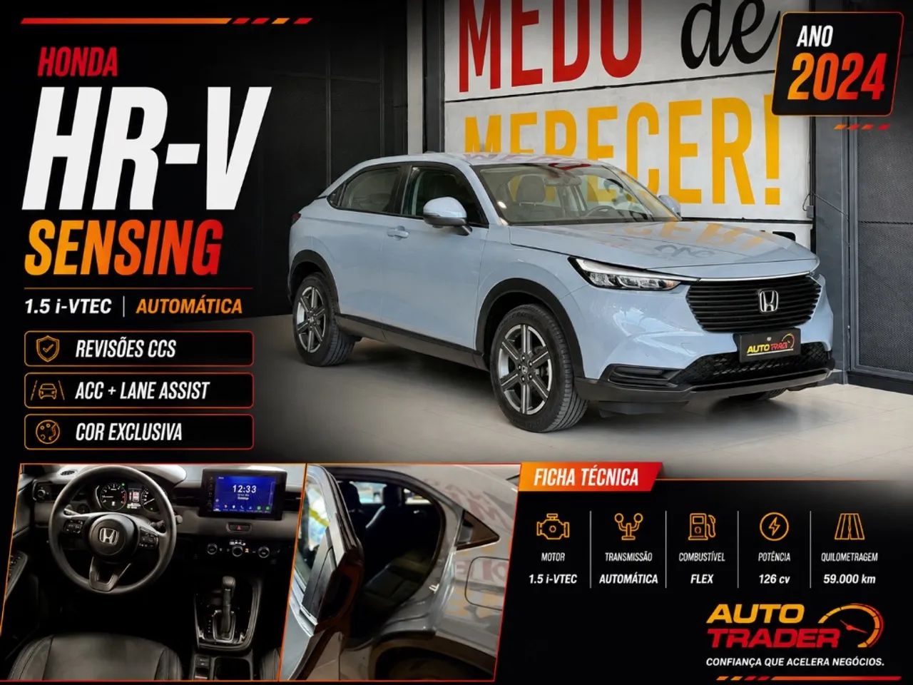 Honda Hr-V HR-V EX 1.5 Flex Sensing 16V 5p Aut. 2024