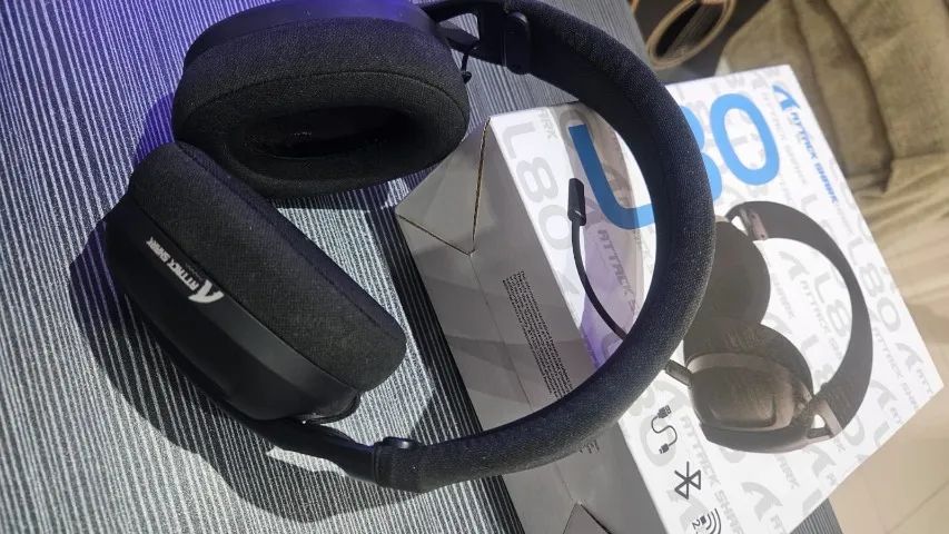 Headset Gamer Hsd-l80 Sem Fio Bluetooth 2.4g Com Microfone - Foto 3