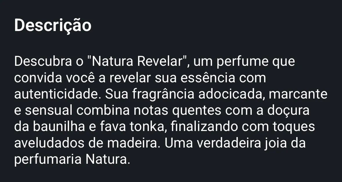 Clássico Perfume Revelar da Natura  - Foto 2