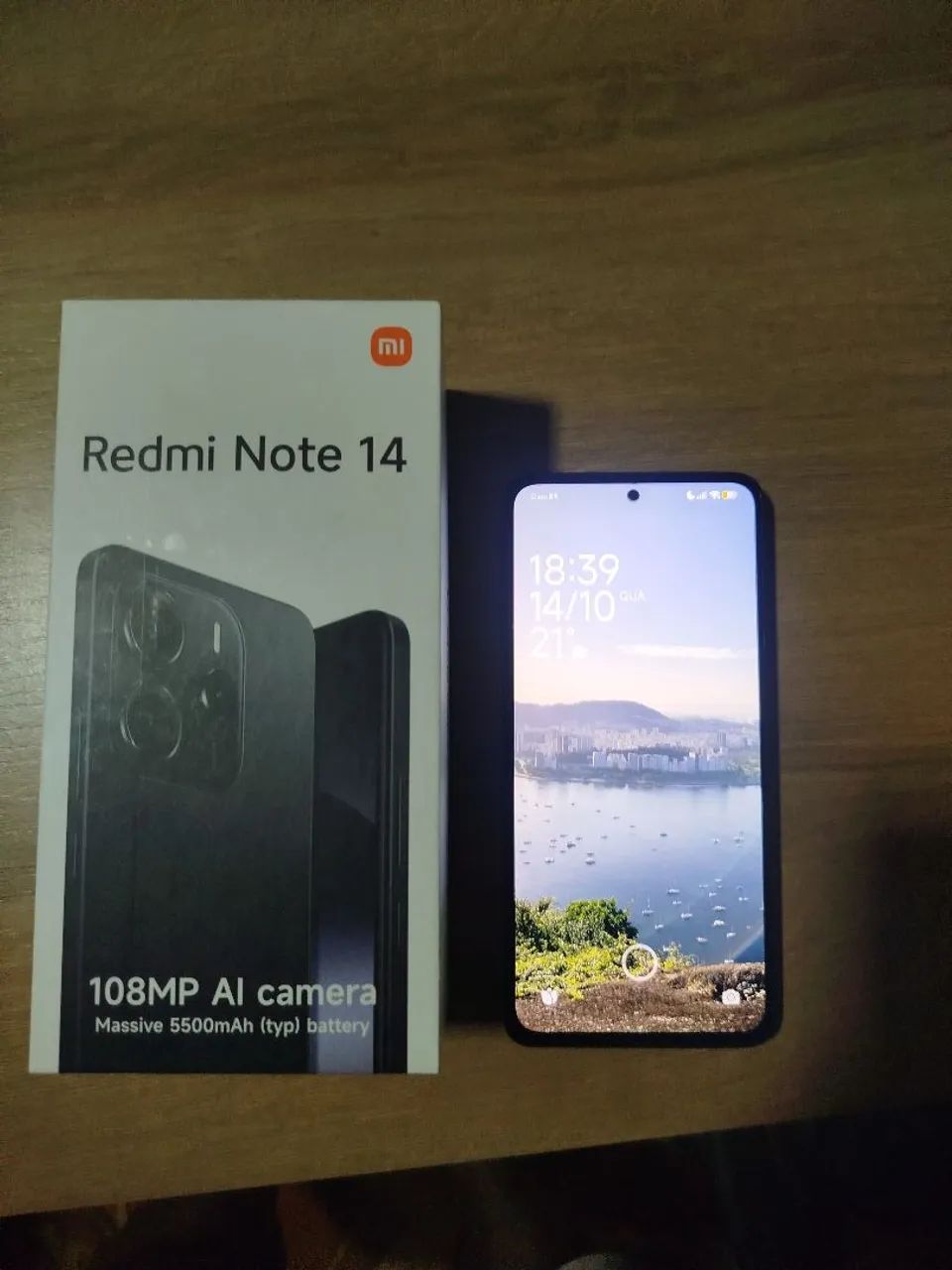 Redmi note 14 256gb completo 