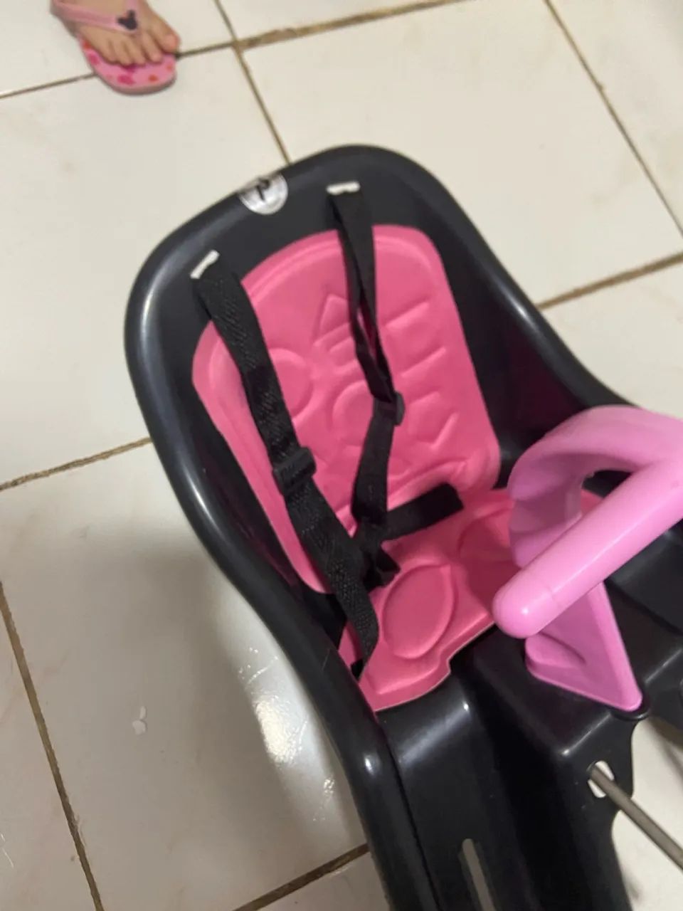 Assento cadeirinha infantil para bicicleta  - Foto 5