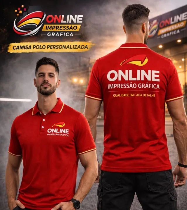 Camisa uniforme para sua empresa personalzada - Foto 4