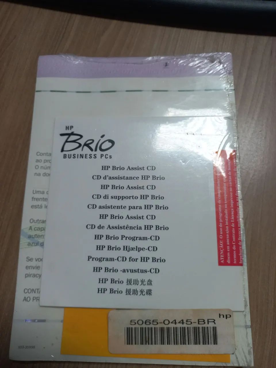CD HP Brio PC Windows 98 - Lacrado. - Foto 2