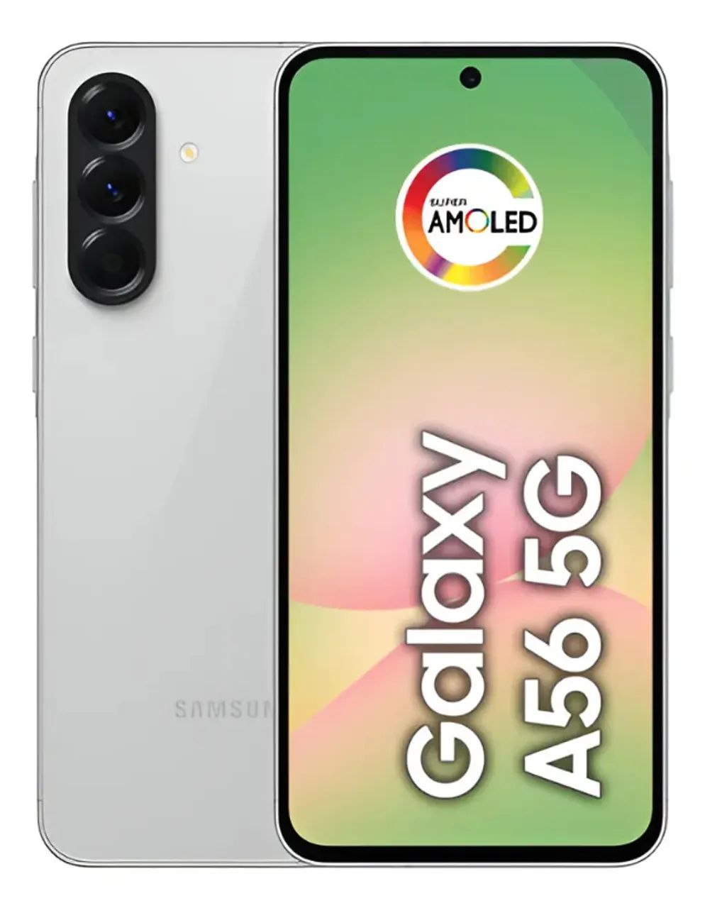 Samsung Galaxy A56, 5G, 128GB, 8GB RAM - Cinza (NF + 1 Ano / Novo