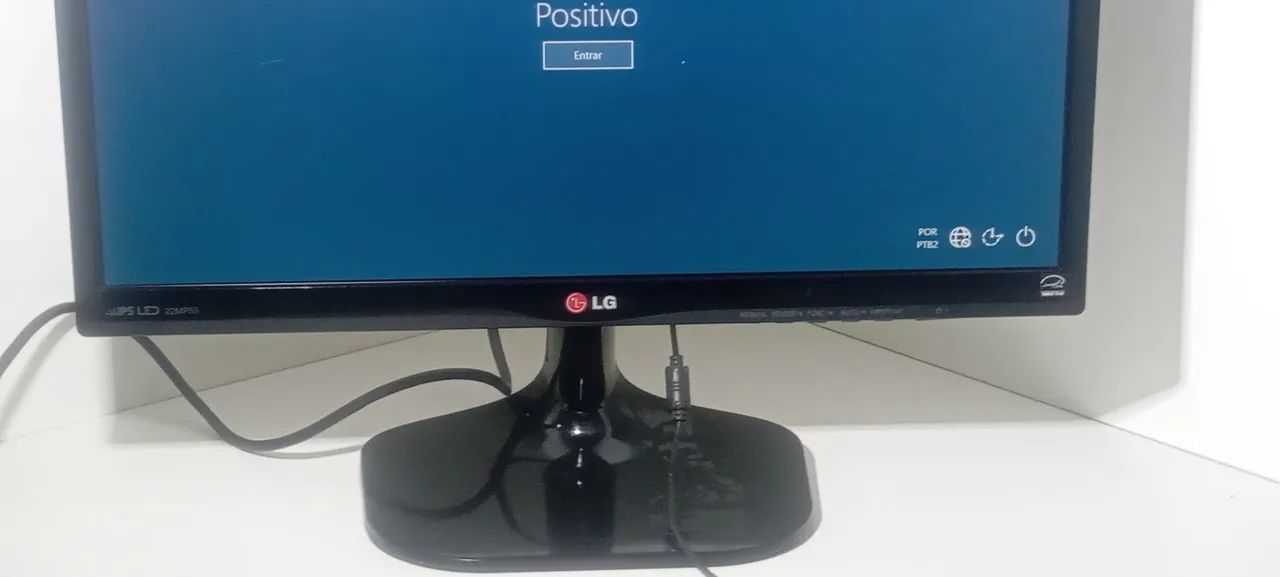 Monitor LG 22 Polegadas, Ultra Fino, Entradas HDMI, VGA, Imagem Perfeita. - Foto 3