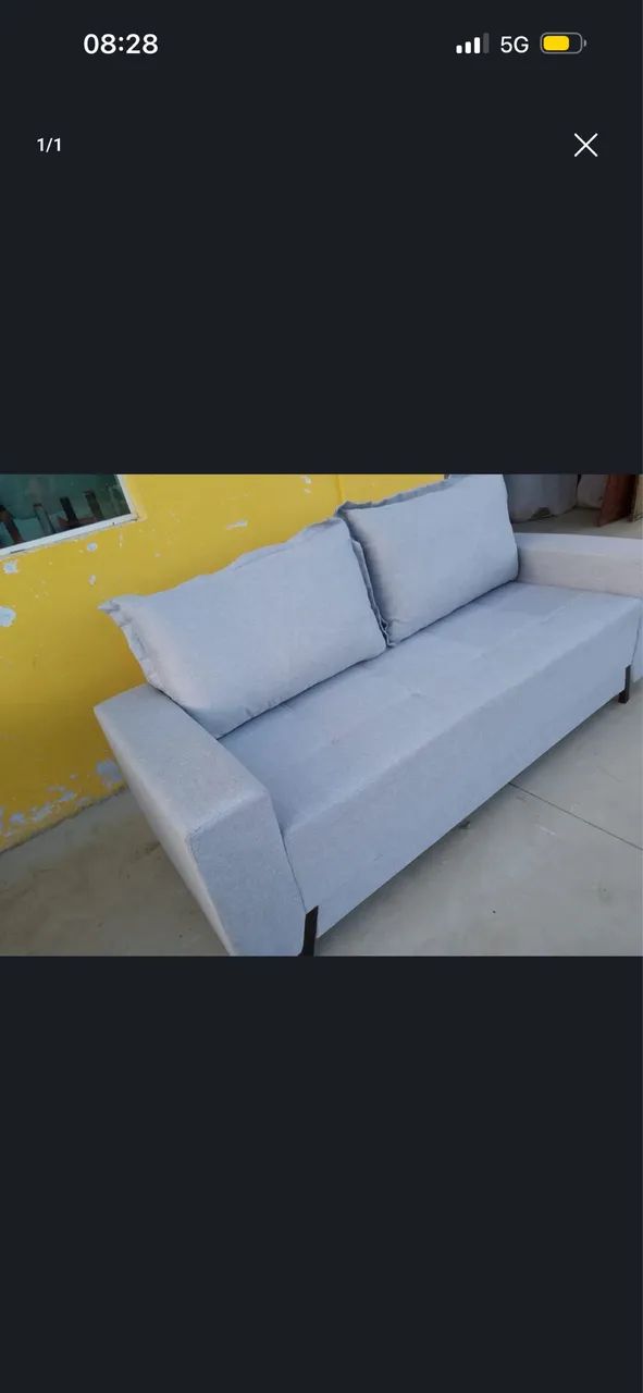 Sofá simples 2m