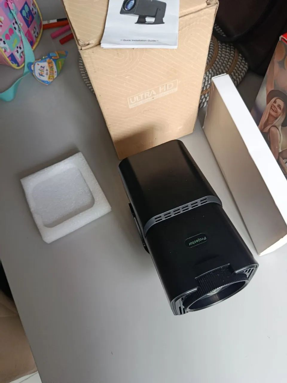 Projetor HD 320 ultra HD 4k - Foto 4
