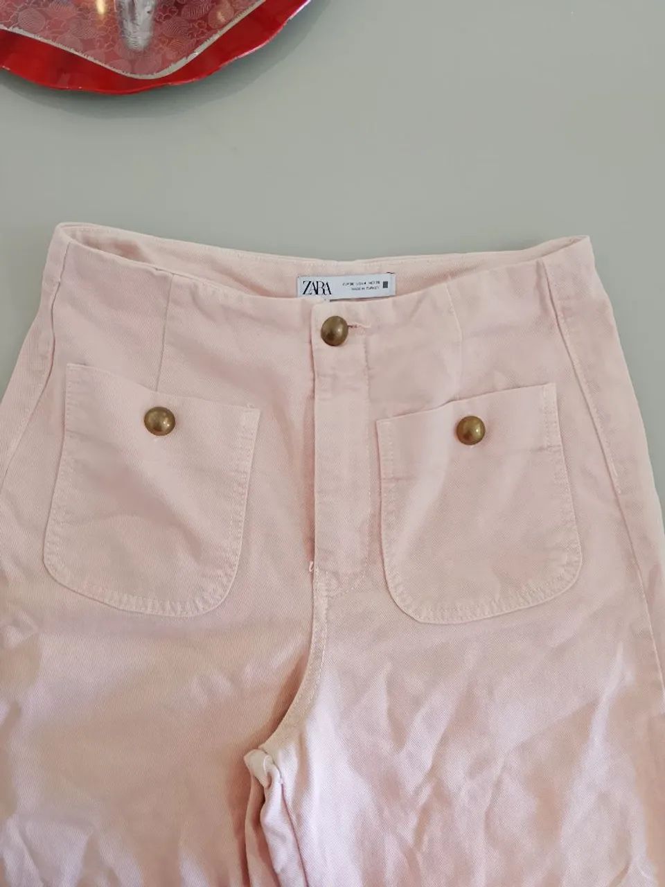 Calça  ZARA SUPER NOVA E LINDA 38 - Foto 3