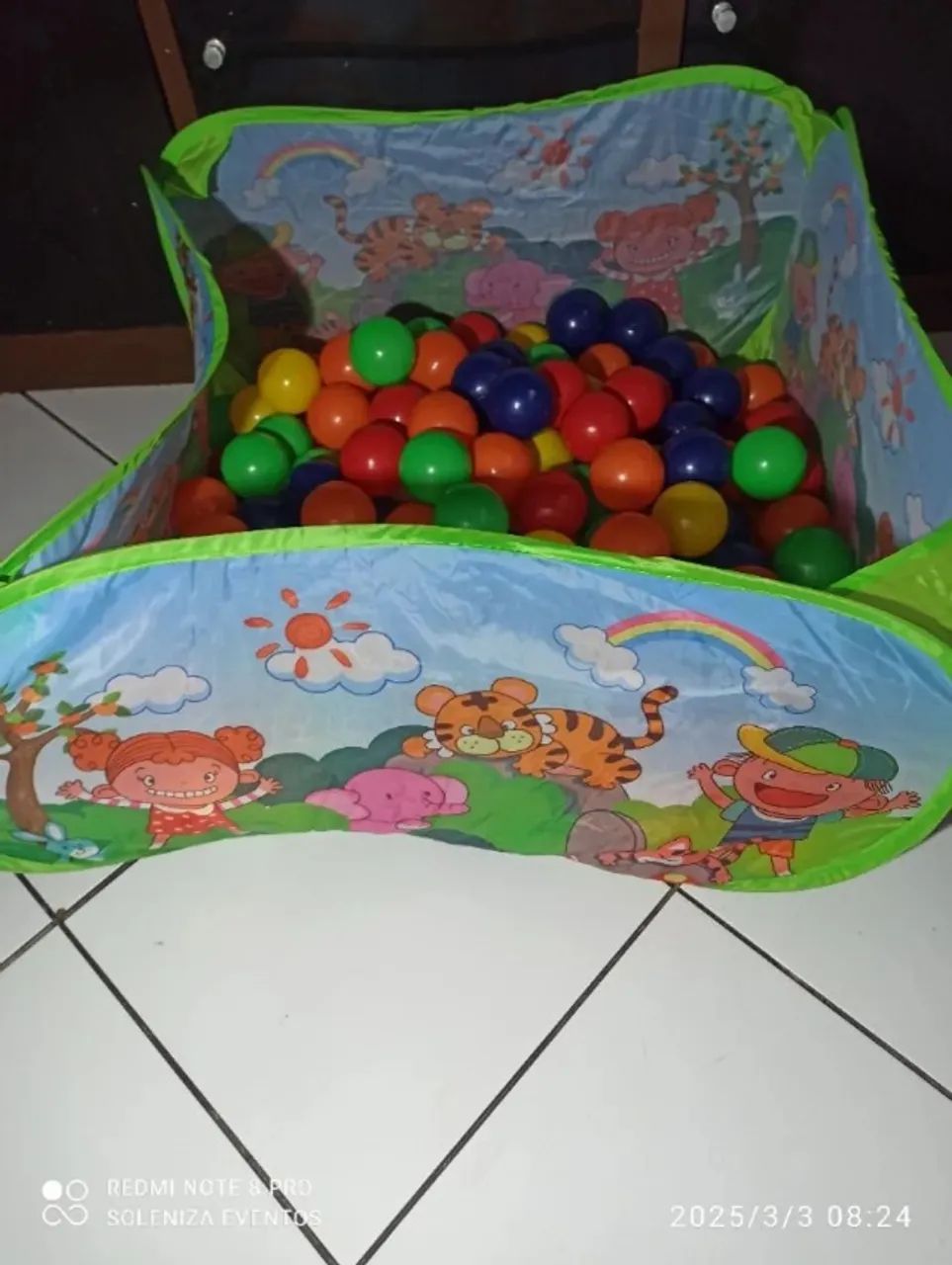 Vendo Piscina com 80 Bolinhas - R$ 100,00 Zap * - Foto 3