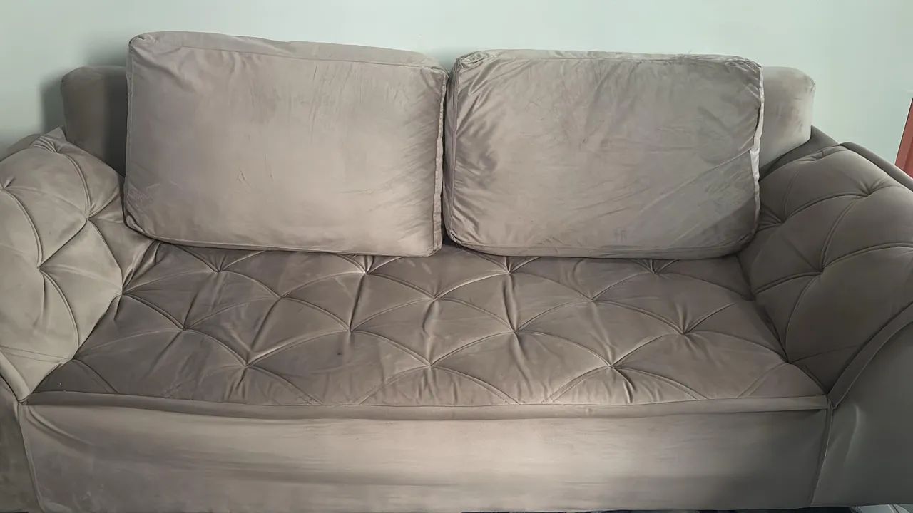 Vendo sofá 3 lugares  - Foto 2