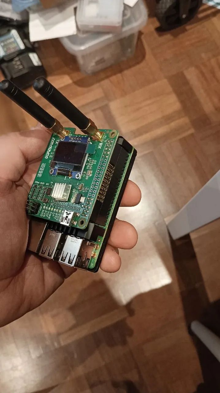 Raspberry pi 3 b + MMDVM