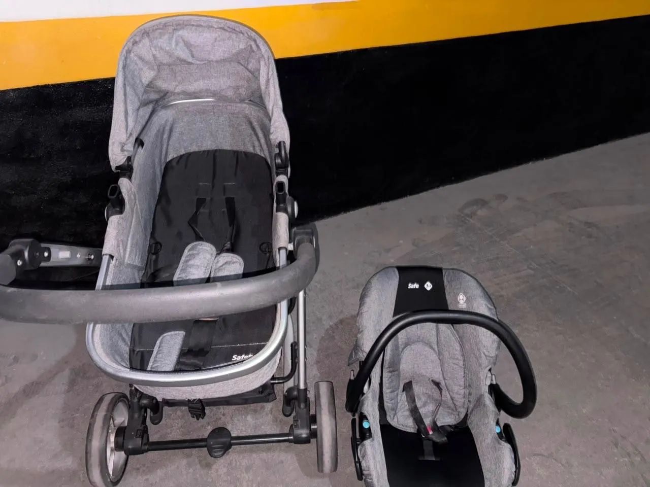 Carrinho de Bebê + moisés e bebe conforto - Foto 4
