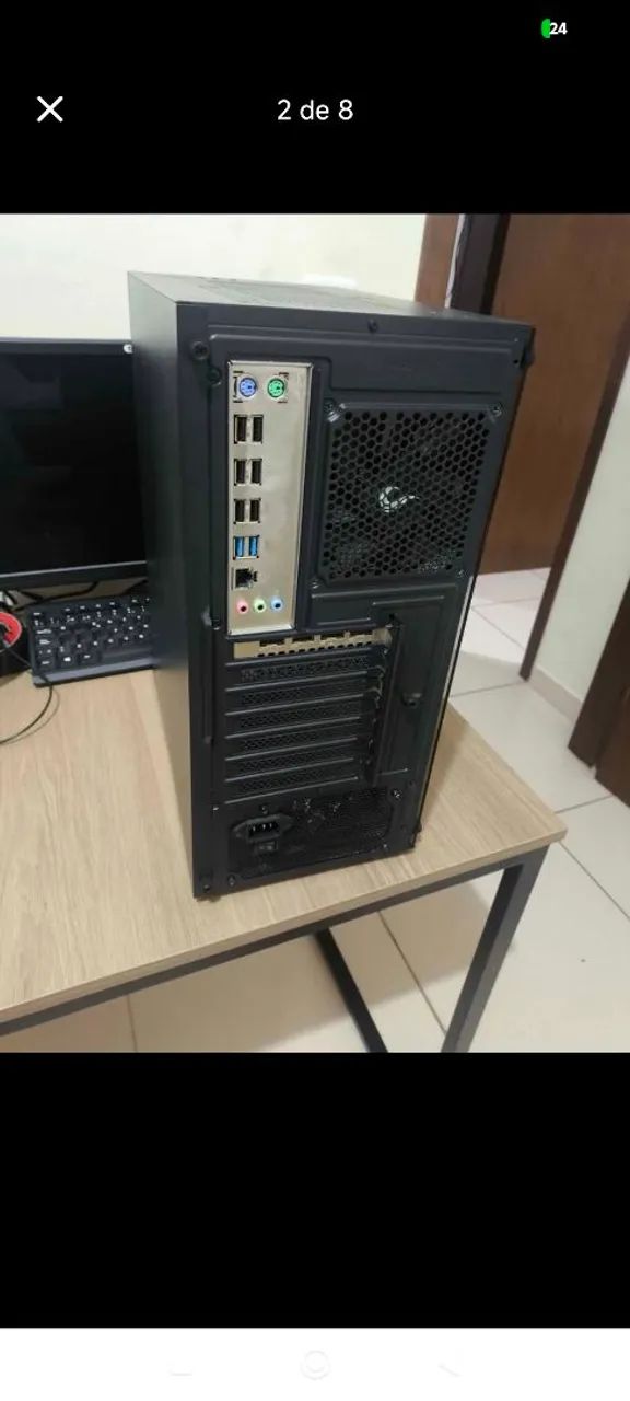 Computador gamer Xeon, ótimo para jogos leves e multitarefas. - Foto 3