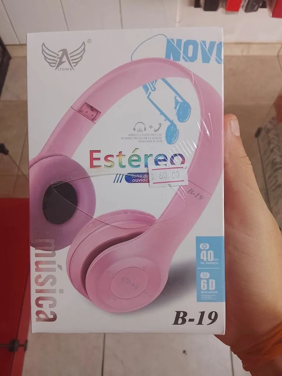 Fone bluetooth 