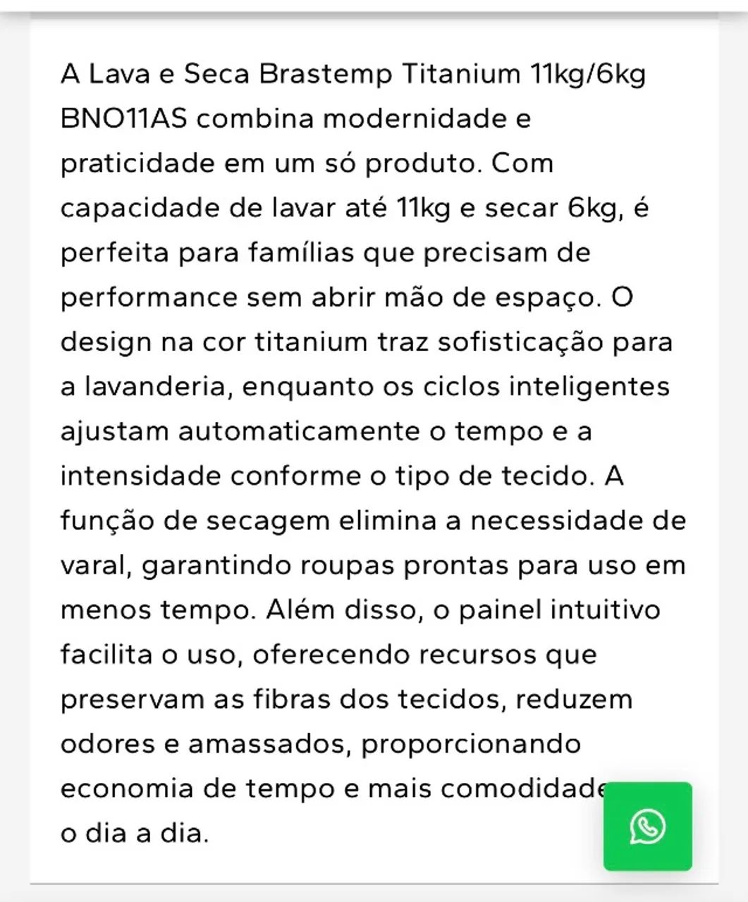 Máquina lava e seca Brastemp - Foto 4