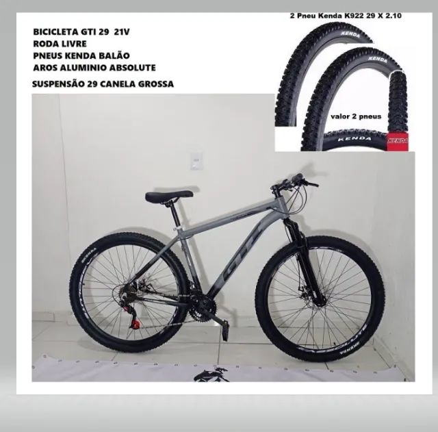 Bicicleta GTA e Gti  21v Aro 29 Nova com Nota  - Foto 2