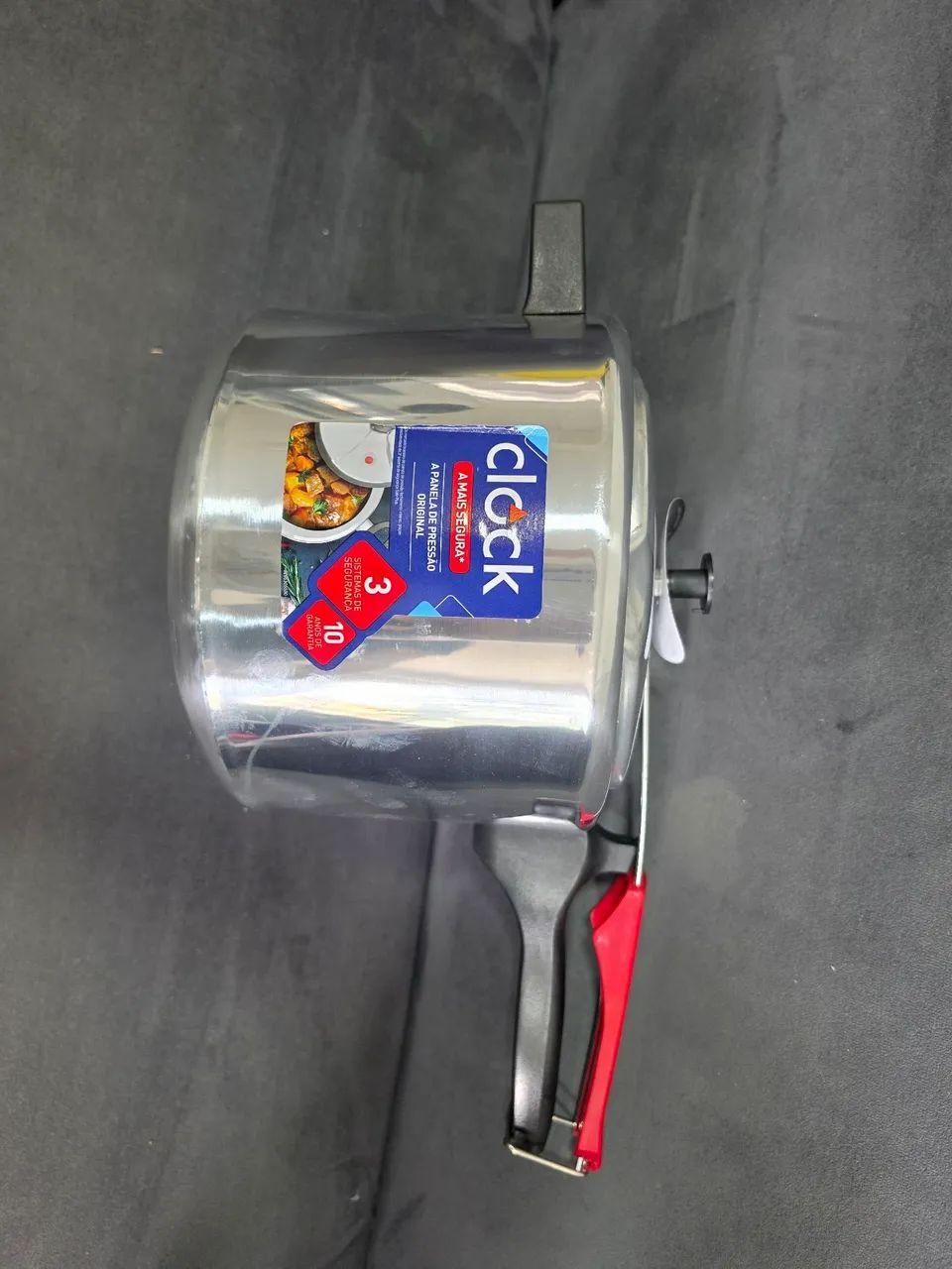 Panela de pressão 4,5L Clock NOVA! - Foto 4