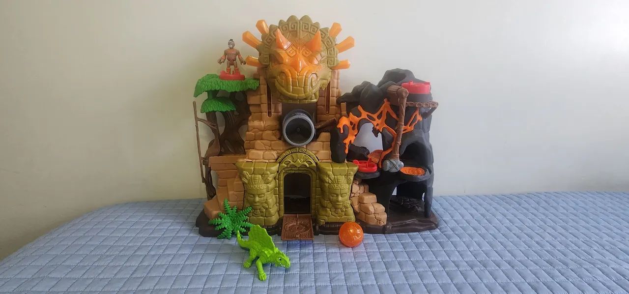 Imaginext Dino Fortaleza do Vulcão. - Foto 2