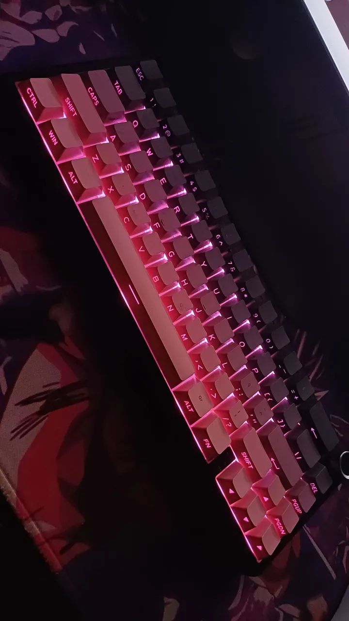 KIT TECLADO E MOUSE GAMER ATTACK SHARK 