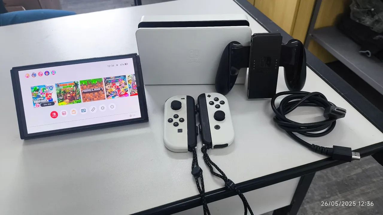 Nintendo Switch OLED desbloqueado  - Foto 4