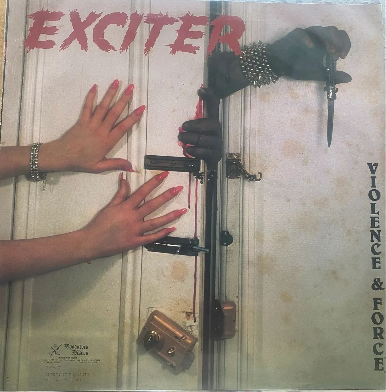 Disco de vinil Exciter - violence e force