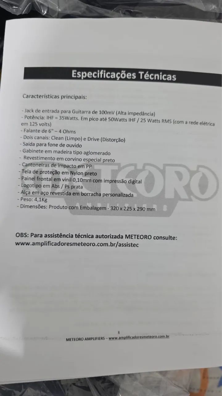 Amplificador Meteoro  - Foto 4
